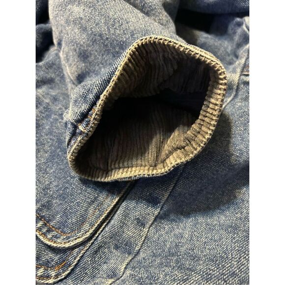 Vintage Passenger quilt lined jean jacket size 10/12 - Picture 8 of 8